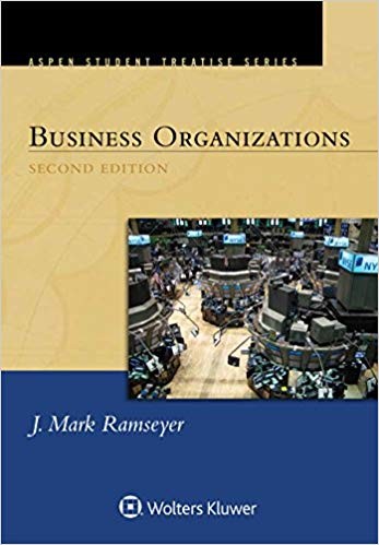 Business Organizations Aspen Student Treatise Series 2nd