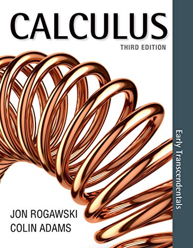 Calculus Early Transcendentals