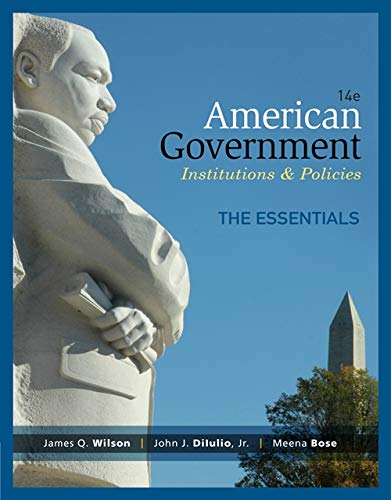 American Government Essentials 8211 14th